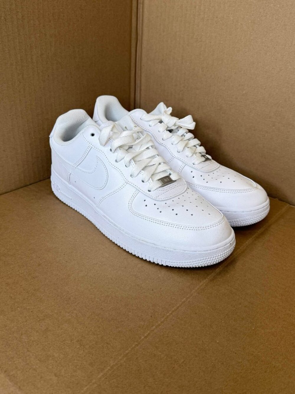 Nike Air Force 1 '07 Triple White - Men's Size 11